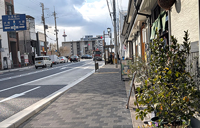 京都駅方面